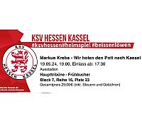 2 Tickets Markus Krebs Kassel Auestadion 19.05.2024
