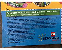 2*freier Eintritt Kinder Legoland DE/DK
