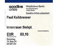 2 Tickets - Paul Kalkbrenner - Berlin - 14.09.2024