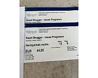 2 Tickets für Hazel Brugger Immer noch wach in Frankfurt