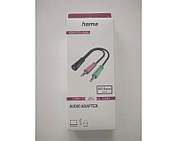 HAMA Adapter hubs audio 3,5mm Hifi stereo