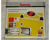 TV LCD Bildschirm Wandhalterung Hama Ultraslim 23-46 Zoll o.58 -117 cm