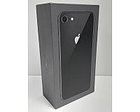 APPLE - iPhone 8 - Space Grey - 64GB - "LEERHÜLLE / OVP OHNE HANDY"