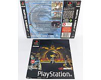 MORTAL KOMBAT 4 - Sony PS1 - PlayStation 1 Cover Vorder-/Rückseite