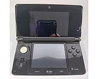Nintendo 3DS - Handheld-Konsole - CTR-001(JPN) - Schwarz Metallic - TEILDEFEKT