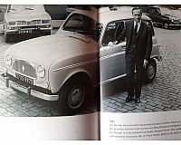 kleine Broschüre zur Geschichte von Renault von 1898 - 2003