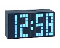 Uhr Wecker - Time Block Hingucker - LED Leuchtziffern - 6x16x8,4