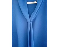 Tolle Bluse von Erfo Gr. 46 blau neuwert! Privatkauf: keine Rück