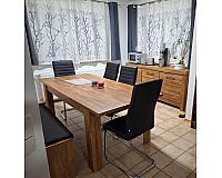 Esszimmer Einrichtung - Esstisch, Sideboard, Sitzbank, Stühle