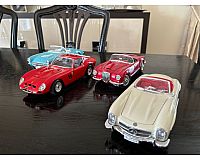 Modelautos - Mercedes, Chevrolet, Lancia, Porsche