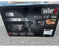Weber Grill Pulse 1000 + Abdeckung+ Untergestell
