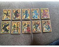 Alle 10 Serie 1 limitierte Ninjago Karten