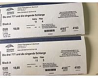 5 Tickets Die drei ??? Planetarium Bochum Hörspiel, Fr 07.06.24