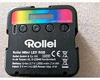 Rollei Lumis Mini LED RGB Kamera Licht Dauerlicht