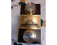 Wempe Schiffschronometer Barometer Hygrometer Top Zustand