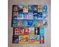 33 VHS Videocassetten, Video, Filme, Spielfilm, Kinderfilme, ...