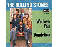 The Rolling Stones - We Love You / Dandelion, Vinyl Single 7"