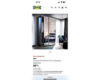 2 Ikea AULI Spiegelschrank Türen