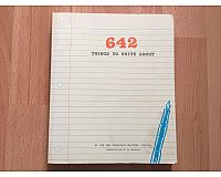 642 things to write about - San Francisco Writer‘s Grotto
