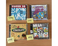 5 Doppel-CDs / Sampler / Musik der 90er / 1 CD gratis