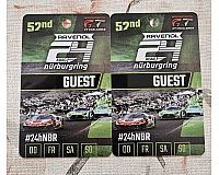 2x Tickets ADAC Ravenol 24h Rennen Nürburgring Do-So