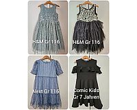 Kleid H&M Next Gr 116 122 NEUWERTIG Pailettenkleid