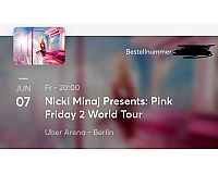 2x Nicki Minaj Tickets für Berlin (07.06.2024)