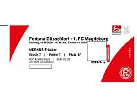 Fortuna Düsseldorf - 1. FC Magdeburg (HEUTE 19.05.2024) Block 7