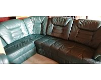Eck-Couch grün
