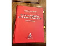 Pappermann Rechtsvorschriften NRW