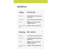 Urlaub ! Flugticket Berlin-Tallinn hin am 4.08, zurück am 12.08