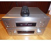 PIONEER SX-P01 RECEIVER & PD-P01 CD-PLAYER SILBER