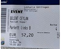 Bülent Ceylan Karte 12.05.2024 Göttingen