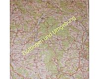 Militärische Topographische Landkarte Göttingen gesucht