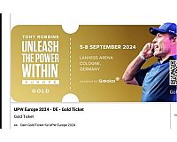 ❗️Tony Robbins UPW - Gold Ticket 2024 inkl. Simultanübersetzung