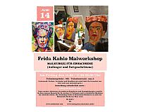 Frida Kahlo Malworkshop - MALKURS FÜR ERWACHSENE am 14.06