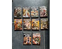 Attack on Titan Before the Fall Band 1-9 und 13 in erster Auflage