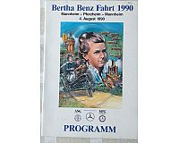 Berta Benz Fahrt 1990 - Programmheft - Mercedes - Oldtimer