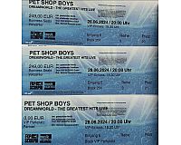 2x VIP Karten PET SHOP BOYS SAP-Arena Mannheim