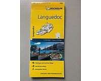 Michelin Straßen und Tourismuskarte 339 (Frankreich-Languedoc)