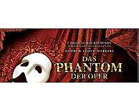 Musicalkarte Das Phantom der Oper