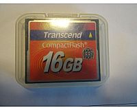 Transcend CF 16GB 133x Compact Flash Karte