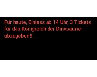 Tickets Königreich der Dinosaurier