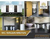Toilettenwagen mieten + WC Wagen mieten + VIP Ausstattung