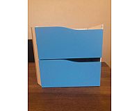 Schublade Kallax Kinderzimmer Einsatz blau