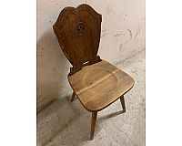 Wirtshaus-Stuhl aus Massiv-Holz