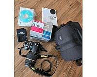 Nikon D3100 Tamron Objektiv 18-270mm und Tasche Spielreflexkamera