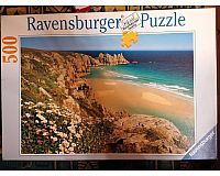 Puzzle Ravensburger, 500 Teile, komplett, wilde Küste