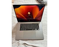 MacBook Pro 16 2019 2.3 GHz i7 16GB 512GB 59 Ladezyklen