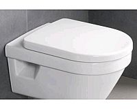 Villeroy & Boch 5684 HR01 Wand-Tiefspül-WC, mit WC-Sitz weiß